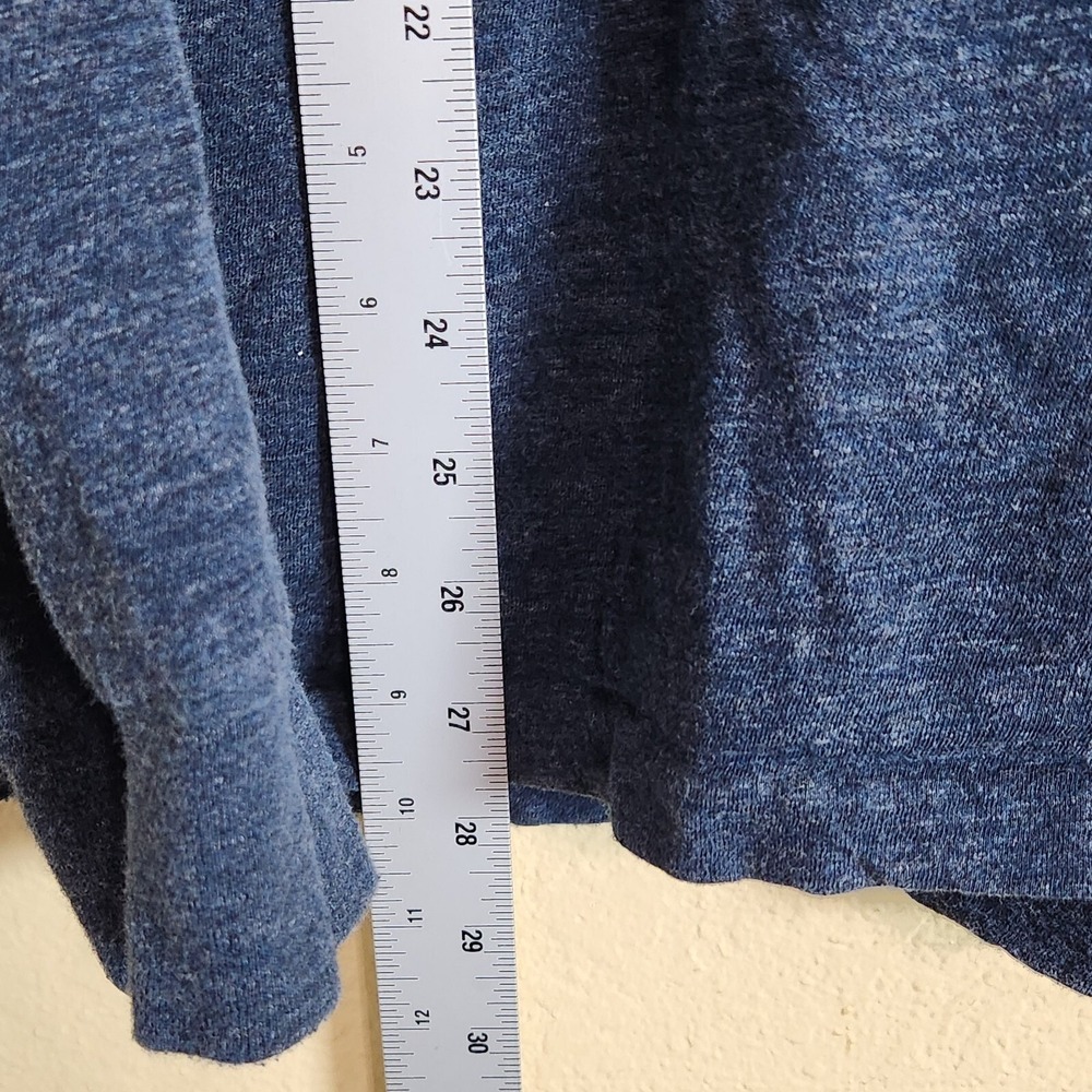 Polo Ralph Lauren Mens XL Classic Fit Long Sleeve Pocket T-Shirt Heather Navy - Picture 5 of 9